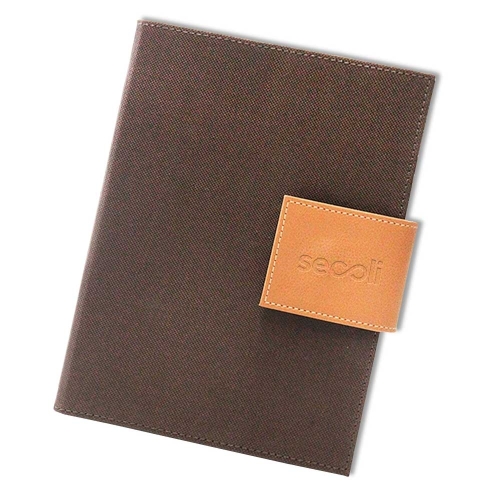 Agenda Fichário 4 Argolas com Capa Sintética Lisa e Aba Retangular com Fecho Magnético-AGE-818