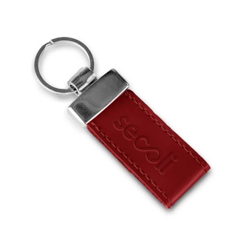 Chaveiro Retangular com Detalhe em Metal-CHV-19101