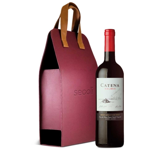 Porta Vinho Ergonômico com Corte Chanfrado-PVI-8412