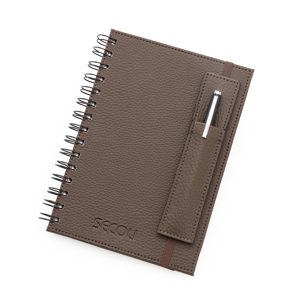 Caderno Executivo com Porta-Caneta