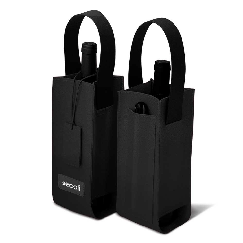 Kit Porta Garrafa com Alças Redondas