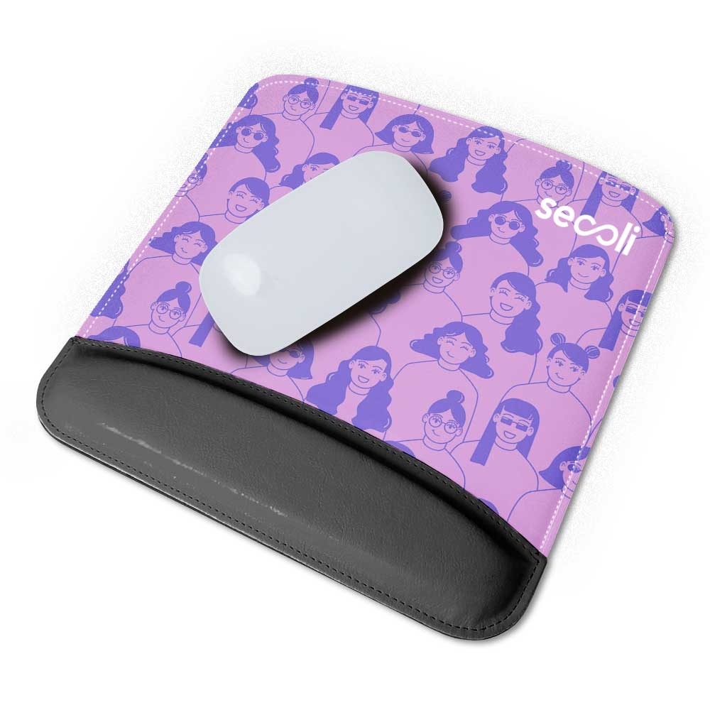 Mouse Pad com Apoio Ergonômico Personalizado