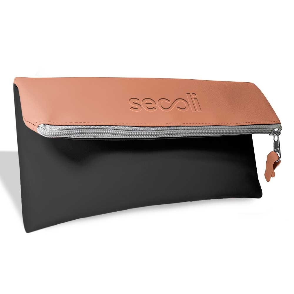 Necessaire Envelope com Aba e Botão de Pressão