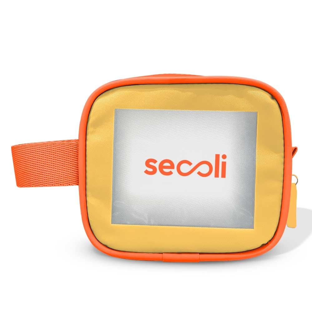 Necessaire Neon com Tela Transparente-NES-7234