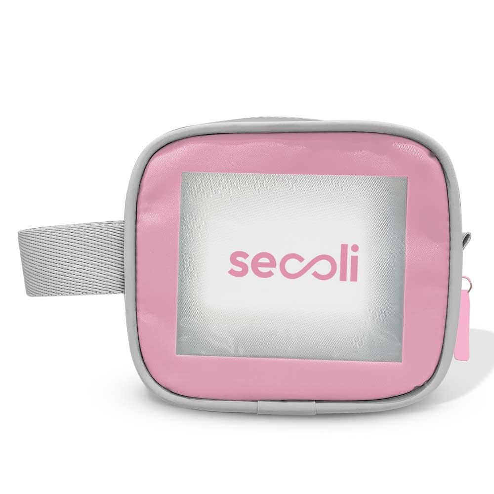 Necessaire Neon com Tela Transparente