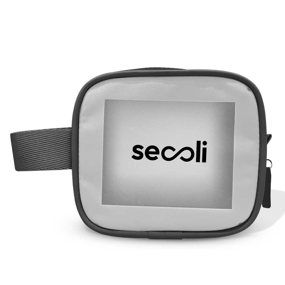 Necessaire Neon com Tela Transparente
