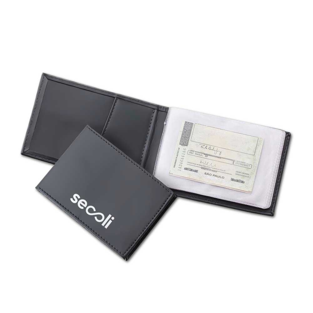 Porta-Documentos com Interior Transparente