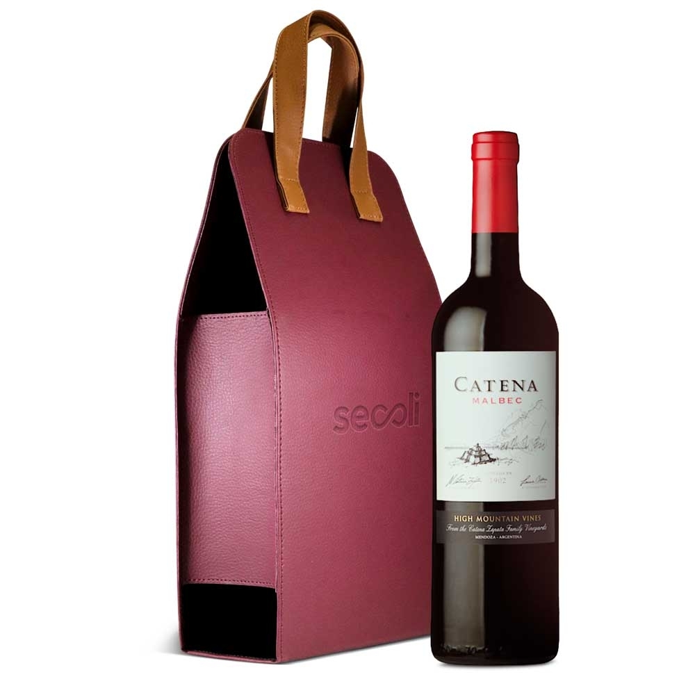 Porta Vinho Ergonômico com Corte Chanfrado-PVI-8412