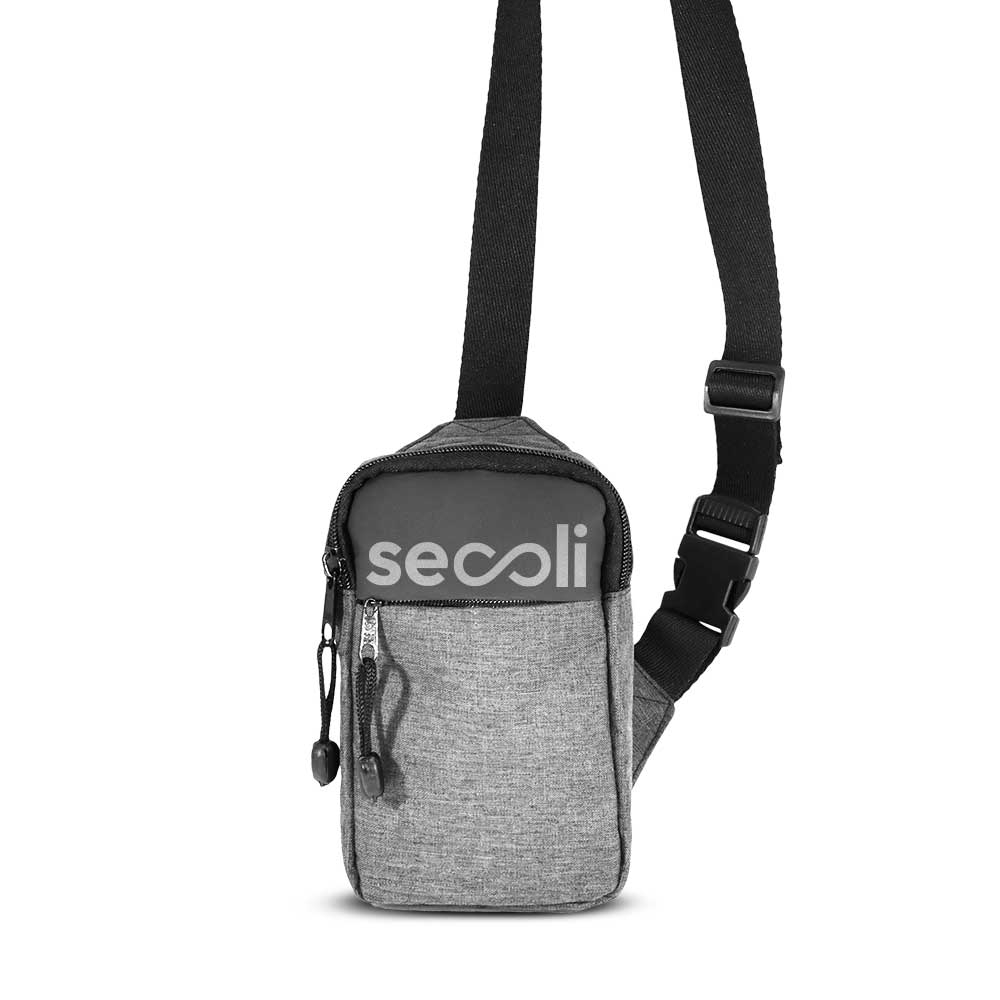  Sholder Bag Mesclada com Logo